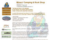 Desktop Screenshot of minerscamping.com
